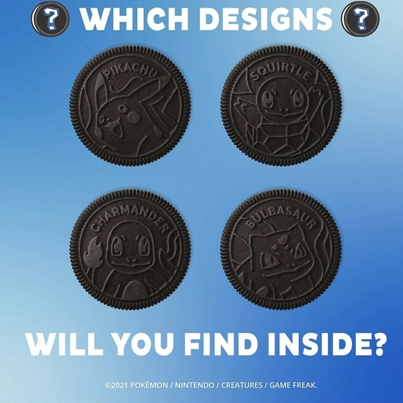 Pokemon Oreo Cookies Sealed Limited Edition Package Collect All 16 Chance Of Mew - Picture 3 of 7